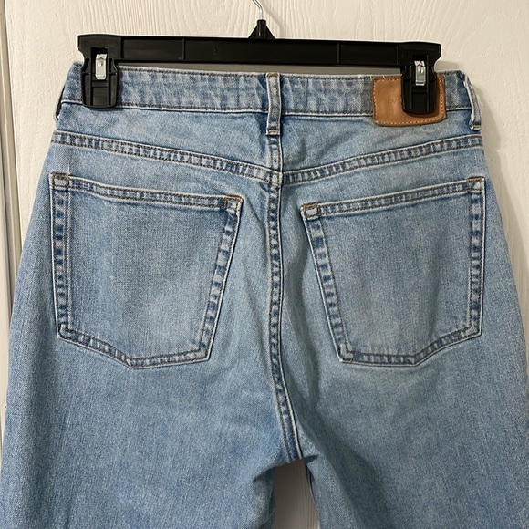 Everlane The Curvy Cheeky Jean High Rise Straight Leg Light Wash Denim Size 27 - Picture 8 of 11
